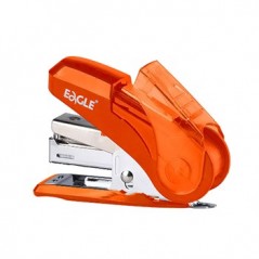 Agrafador Mini Nº10 16 Folhas + Agrafos Eagle Cores Sortidas