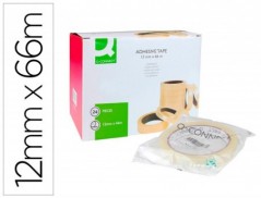 FITA ADESIVA Q-CONNECT 66 MT X 12 MM ENCELOFANADA