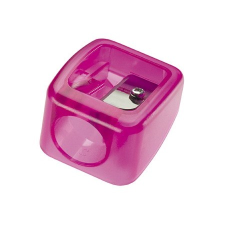 APARA LAPIS M+R PLASTICO PARA PONTAS 17 MM DE UM USO CORES S