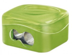 APARA LAPIS M+R METALICO DE DOIS USOS COM DEPOSITO CORES SOR