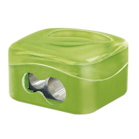 APARA LAPIS M+R METALICO DE DOIS USOS COM DEPOSITO CORES SOR