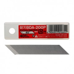 Recargas Laminas X-Acto BDA200P 45º Pack 40un