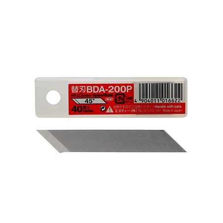 Recargas Laminas X-Acto BDA200P 45º Pack 40un