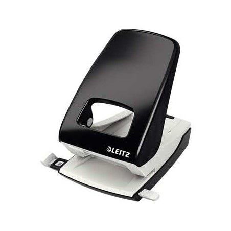 Furador Leitz 5138 4mm c/Regua 40 Folhas Preto / Escritorio