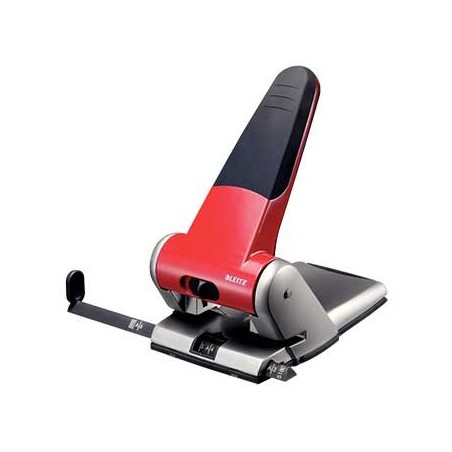 Furador Leitz 5180 63 folhas Vermelho / Escritorio e Papelar