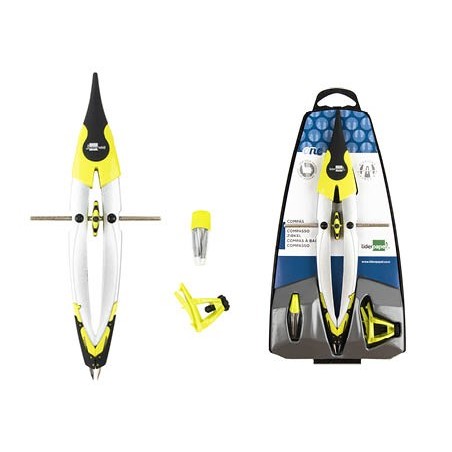 COMPASSO LIDERPAPEL ONE COM ALONGAMENTO E ADAPTADOR UNIVERSA