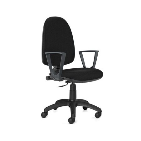 Cadeira Operativa Giratória com Braços Utila Cor Preto