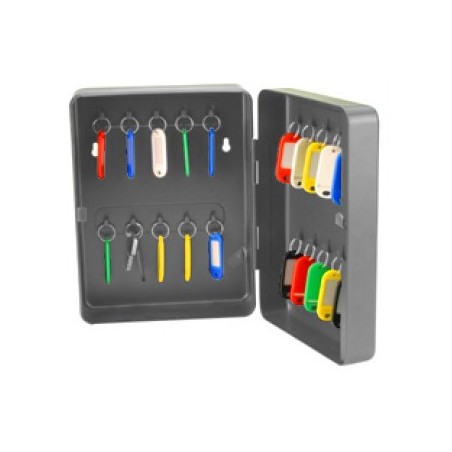 EAGLE Armario para 20 Chaves 210x160x80mm Cinza Escritorio e