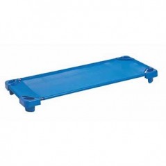 6un Catre (Cama) Empilhavel 133x57x15cm Azul 1un