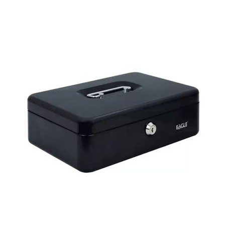 Cofre 262x192x82 Eagle Preto / Proteção Segurança / Protecao