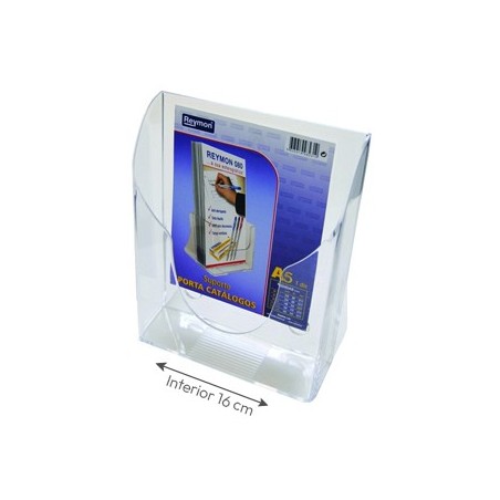 Expositor Porta Folhetos Acrilico A5  Largura 16cm (98231) /