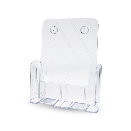 Expositor Catalogo Acrilico A4 1 gaveta Escritorio e Papela