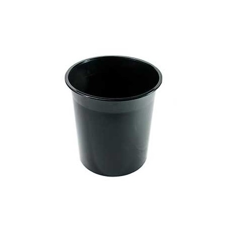 Cesto Papeis Plastico Preto 13 Litros