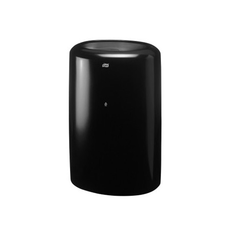 Papeleira Plastico TORK B1 629x389x289 Cor Preto / Manutenca