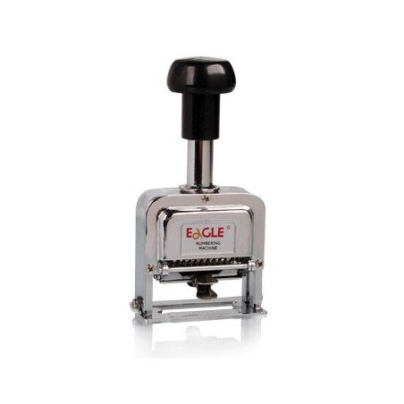 Numerador Sequencial Metalico Eagle 12 Rodas / Escritorio e