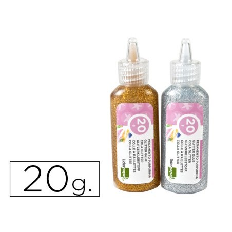 COLA PURPURINA LIDERPAPEL FANTASIA CORES METALICAS OURO E PR