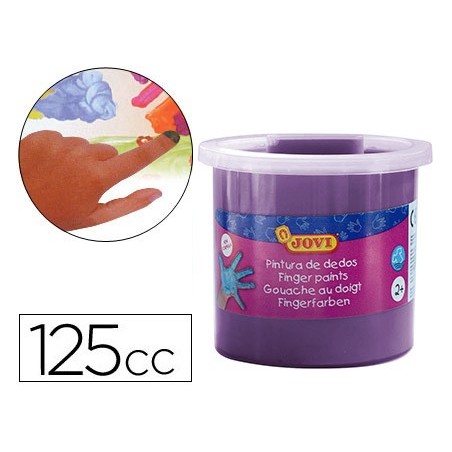 PINTURA DE DEDOS JOVI 125 CC VIOLETA