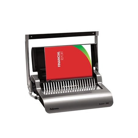 Encadernadora Argolas Plastico Fellowes Quasar+ / Escritorio