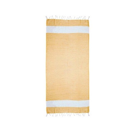 Toalha de Praia Pareo 180x90cm Amarelo Torrado