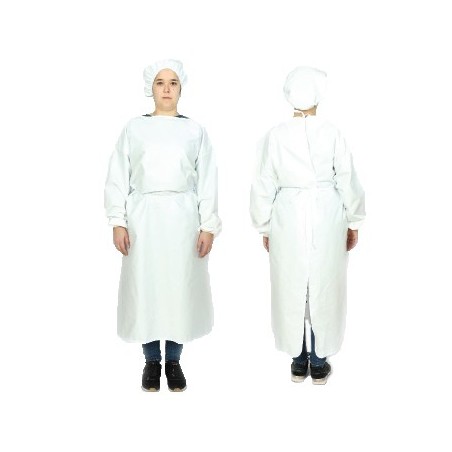 6un Bata Descartável Cirúrgica Impermeável EN13795-1:2019 1u