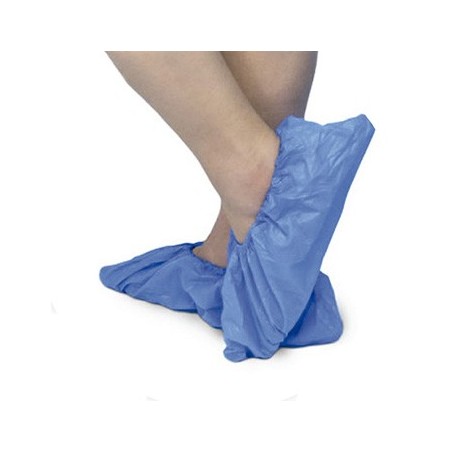 Cobre Sapatos PP Elástico Azul (Marcação CE) 25g 100un