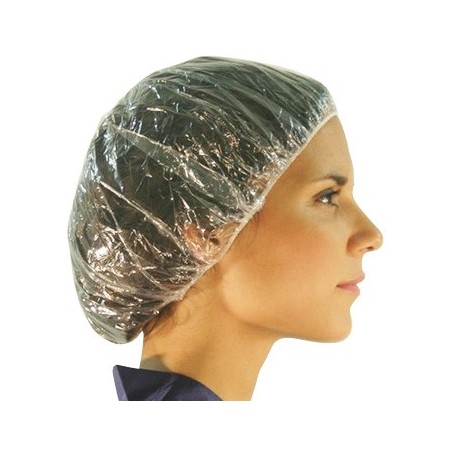 Touca Proteção Plástico Transparente 100un
