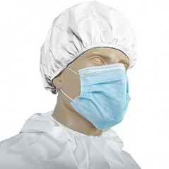 12un Touca 50 Lavagens 100% Impermeabilizado 1un