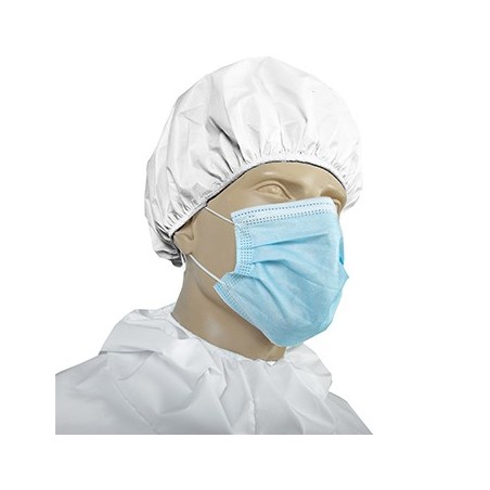 12un Touca 50 Lavagens 100% Impermeabilizado 1un