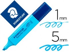 MARCADOR STAEDTLER TEXTSURFER CLASSIC 364 FLUORESCENTE AZUL