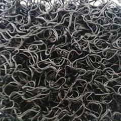 Tapete de Malha em PVC s/Fundo 14mm Preto-Metro Linear