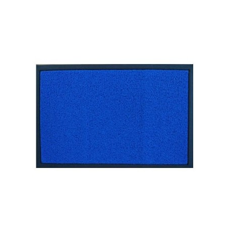 Tapete Desinfeção de Malha em PVC 40x60cm c/Rebordo Azul