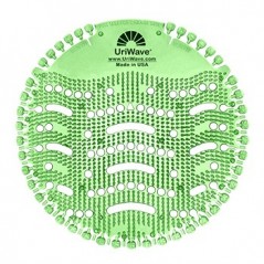 2un Tapete Desinfetante Urinol Uriwave Cucumber Melon Verde