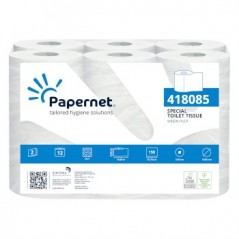 Papel Higiénico Doméstico 16mts 2Fls PAPERNET 12 Rolos
