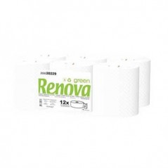 Papel Higienico (Jumbo) RenovaGreen 2Fls 120mts (Pack12) / M