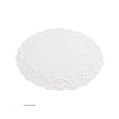 Naperons Papel Redondos 37cm 53gr Pack 250un