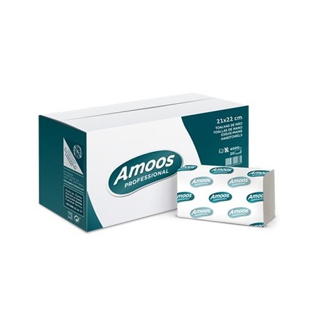 Toalhas Maos ZigZag 21x22 Amoos 2Fls Pasta Virgem 5400un