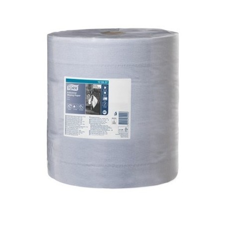 Rolo Papel Remocao Industrial TORK 3Fls Azul 36,9cm (340Mts)