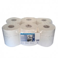 Rolo Toalhas Maos TORK M2 Fl Dupla Branco 20,5cm 150mts-6un