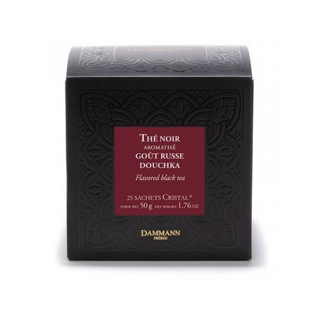 Chá Bolsas Preto Goût Russe Douchka Dammann 25un