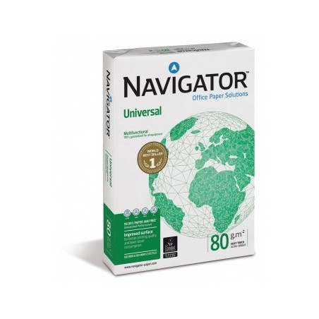 NAVIGATOR PAPEL FOTOCOPIA A4 80 Grs Caixa c/ 5 Resmas