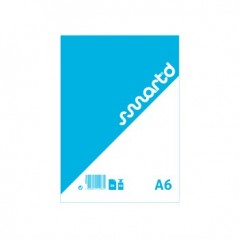 10un Bloco Notas A6 Liso SmartD 80Fls