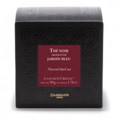 Cha Bolsas Preto Jardin Bleu Dammann 25un