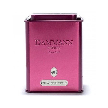 Chá Lata Carcadet Nuit d'Eté Nº 404 Dammann 100gr