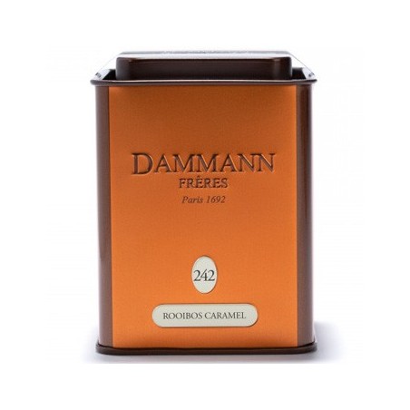 Cha Lata Rooibos Caramel Dammann Nº242 100gr