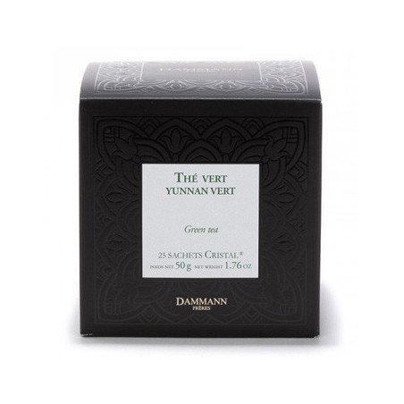 Cha Bolsas Chine Yunnan Vert Dammann - 25un