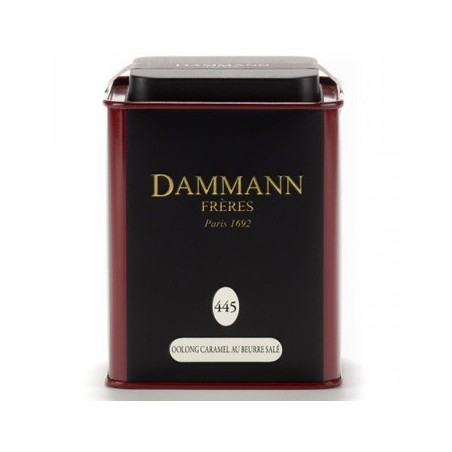 Chá Lata Oolong Caramel au Beurre Salé Nº 445 Dammann 100g