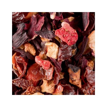 Chá Granel Carcadet Fraise Pistache Dammann 1Kg