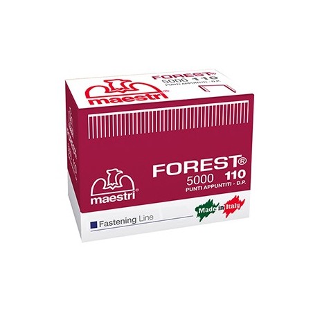 Agrafo 110 Forest (10mm) para Rocamatica 114 Cx. 5000un