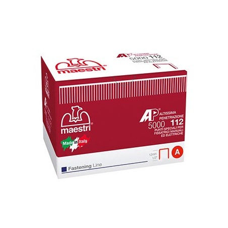 Agrafo 112 Forest (12mm) para Rocamatica 114 Cx. 5000un