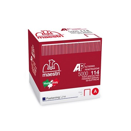 Agrafo 114 Forest (14mm) para Rocamatica 114 Cx. 5000un